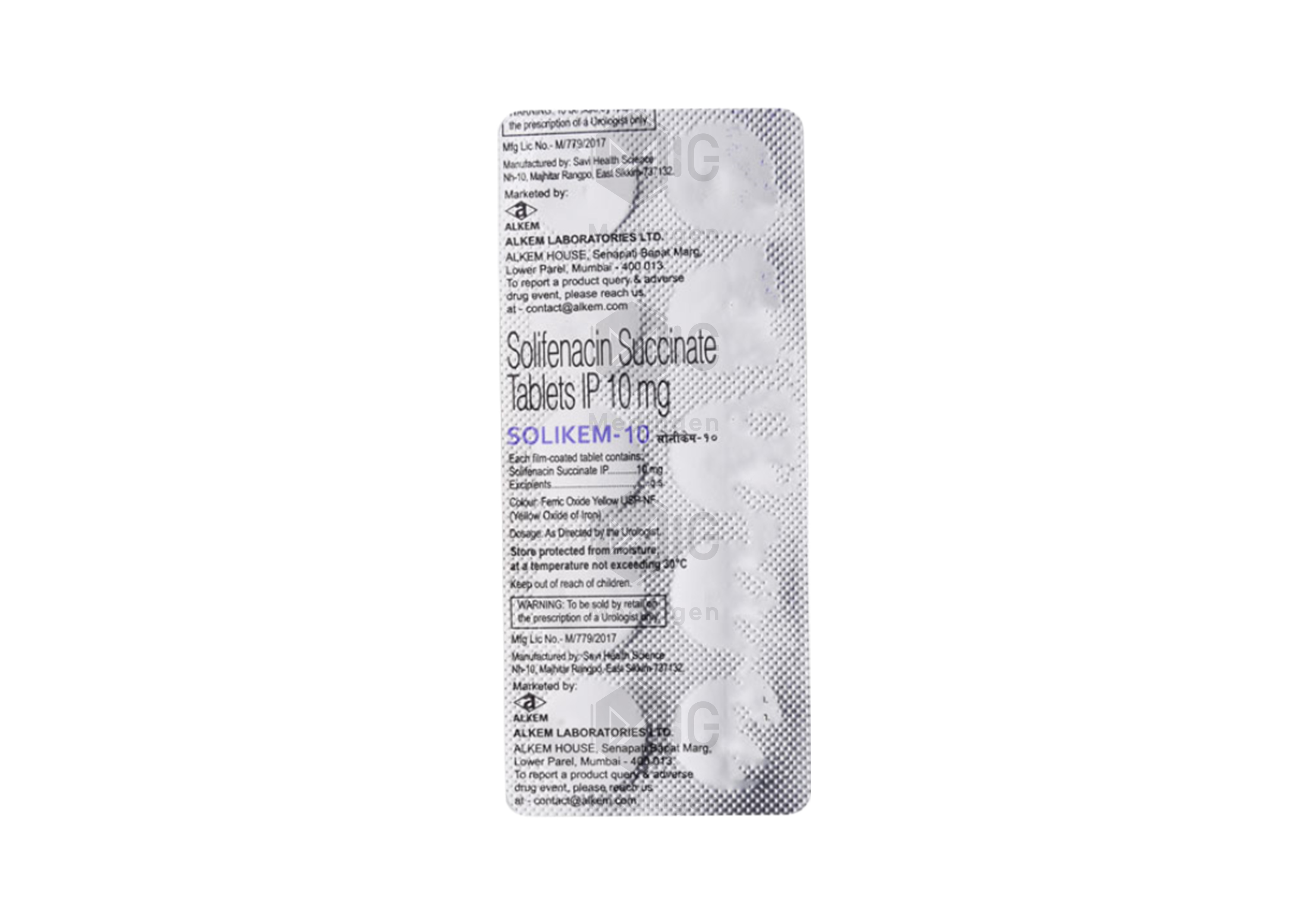 SOLIKEM 10MG